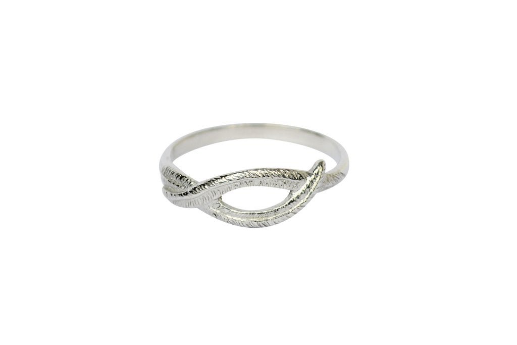 Stefanie Sheehan Woven Palm Ring (Brass or Silver) - Victoire BoutiqueStefanie SheehanRings Ottawa Boutique Shopping Clothing