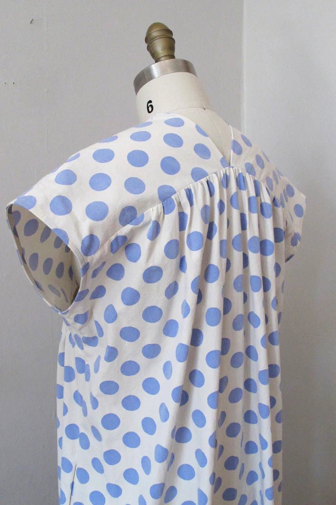Ursa Minor Gloria Dress (Ciel Dot) - Victoire BoutiqueUrsa MinorDresses Ottawa Boutique Shopping Clothing