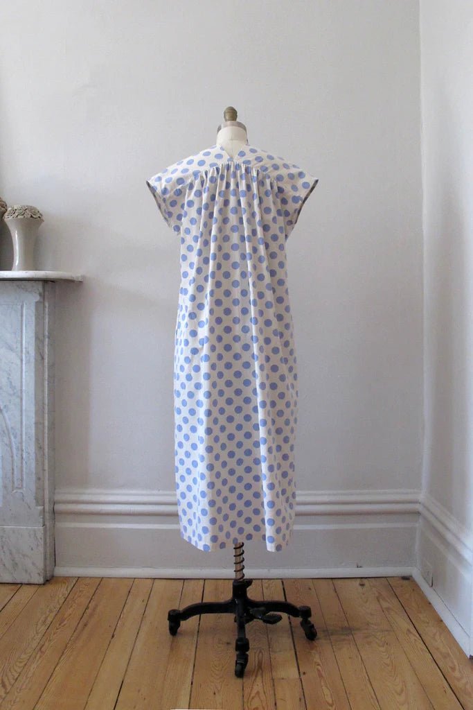 Ursa Minor Gloria Dress (Ciel Dot) - Victoire BoutiqueUrsa MinorDresses Ottawa Boutique Shopping Clothing