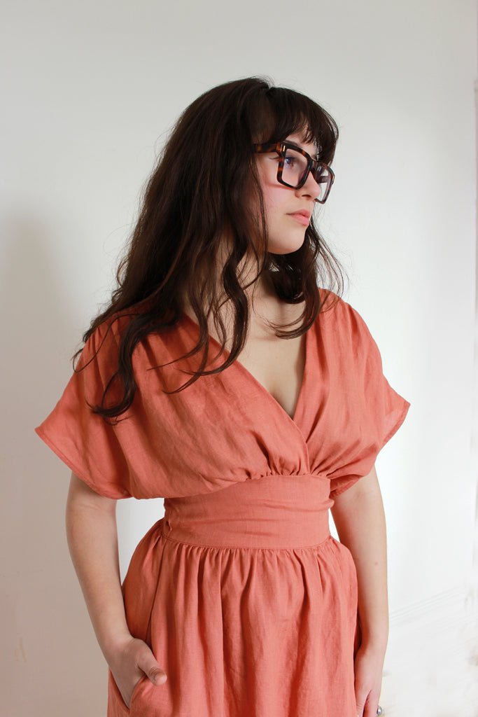 Ursa Minor Hannah Dress (Sorbet) - Victoire BoutiqueUrsa MinorDresses Ottawa Boutique Shopping Clothing