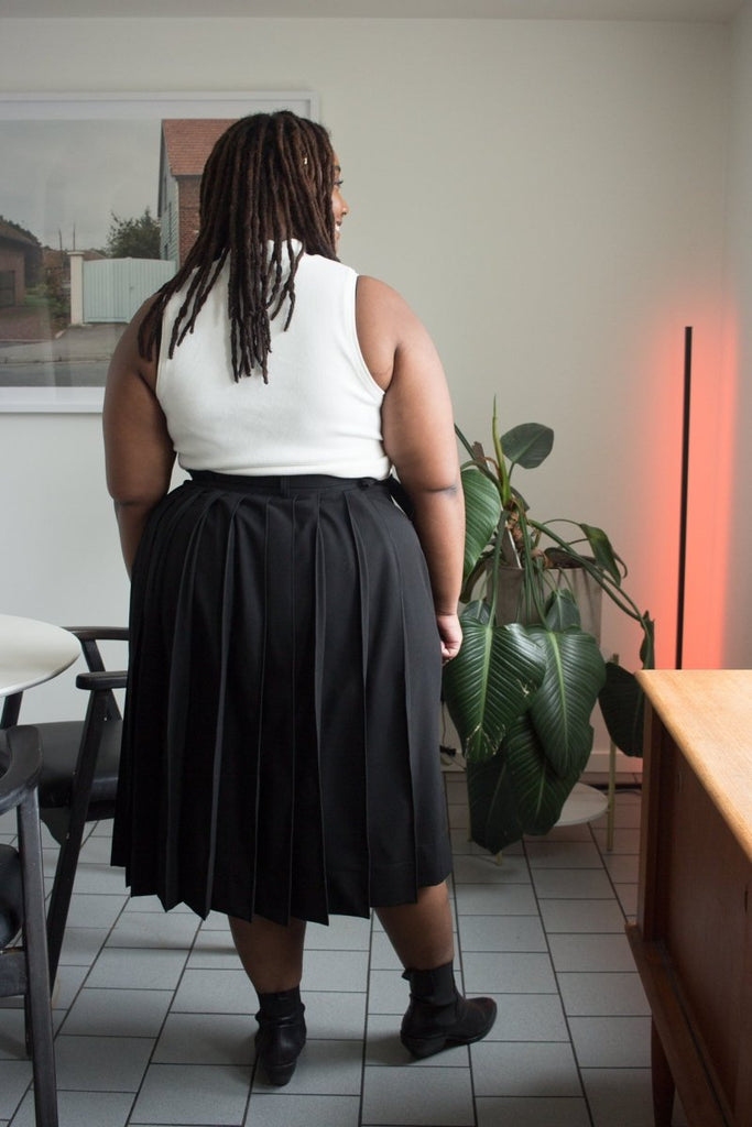 Veri Pia Skirt (Black) - Victoire BoutiqueVeribottoms Ottawa Boutique Shopping Clothing