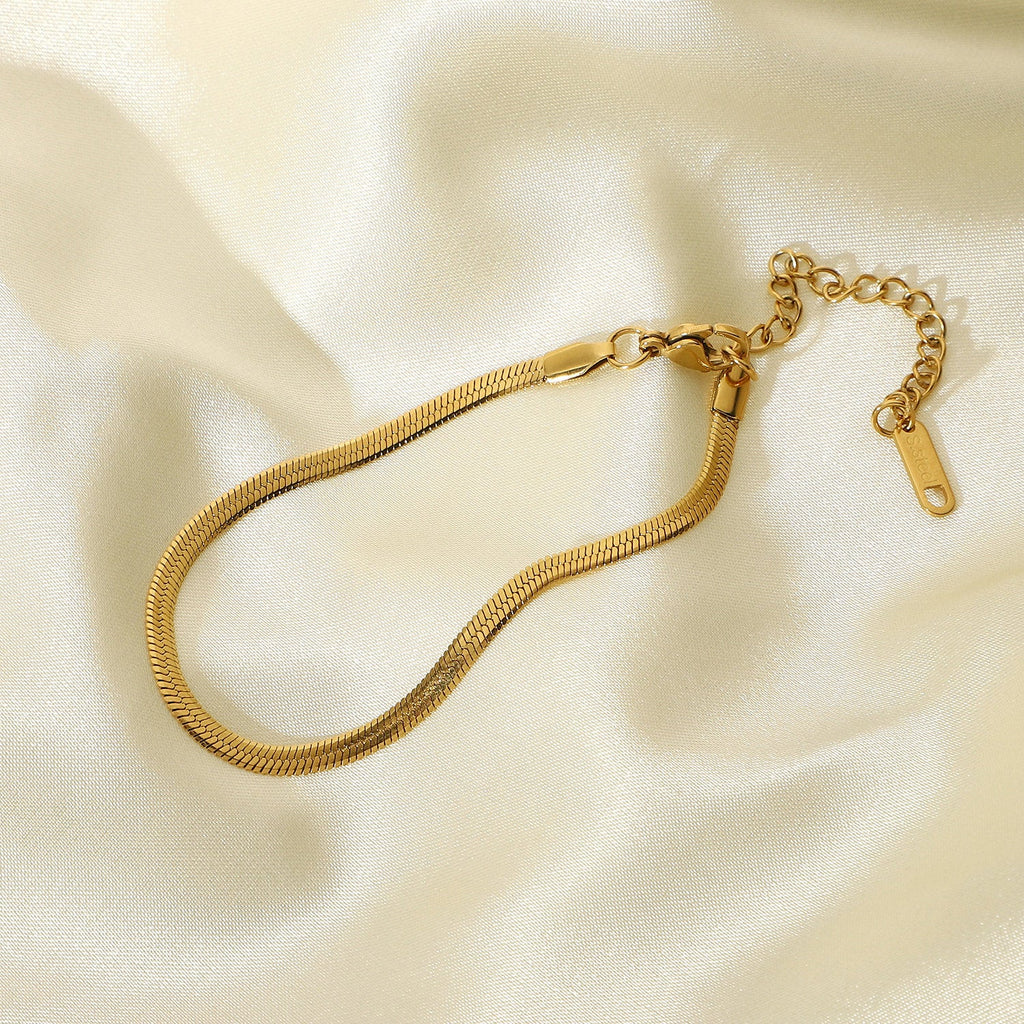 Vintagetears Jewellery 3mm Snake Chain Bracelet - Victoire BoutiqueVintagetears JewelleryBracelets Ottawa Boutique Shopping Clothing