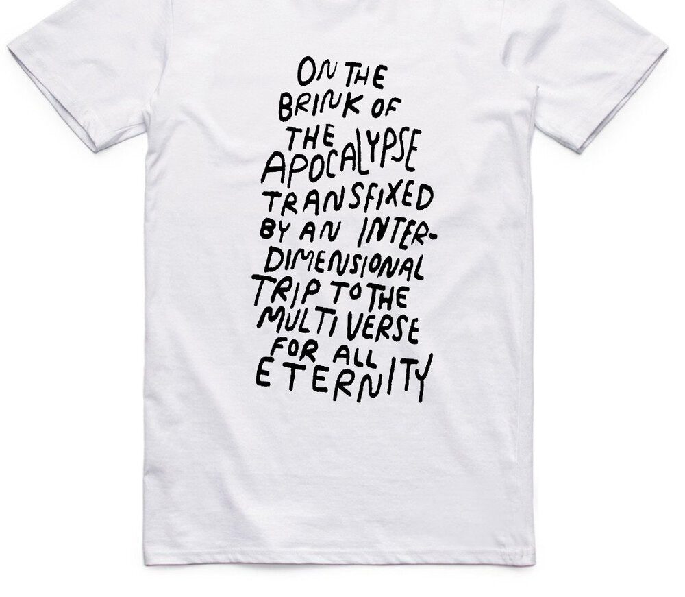Wawa On the Brink of the Apocalypse (White) - Victoire BoutiqueWawa DesignsTshirt Ottawa Boutique Shopping Clothing